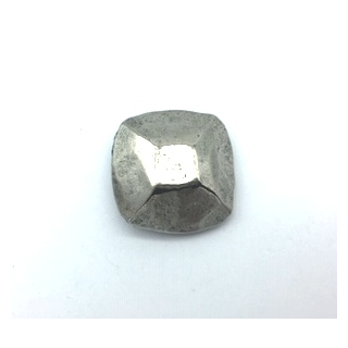 Nietzierteil  18 x 18 mm, altnickel