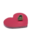 Nietzierteil "Herz" 11 x 10 mm, vernickelt mit Strass Chrystal