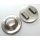 Schlaufzierteil "Hut" 13 mm, versilbert