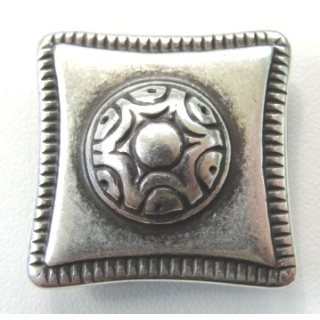 Schlaufzierteil "Moschee" 13 mm, versilbert