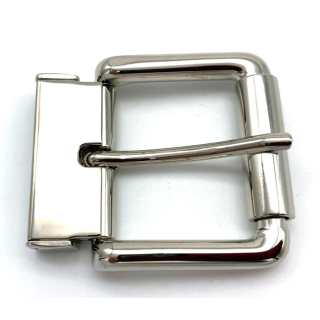 Klemm-Rollschnalle 40 mm, vernickelt