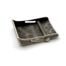 Klemmschnalle 40 mm, altsilber