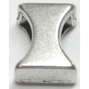 Schlaufzierteil "Sanduhr geschlossen" 6 mm,...