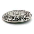 Koppel-Gürtelschnalle 30 mm, altsilber poliert