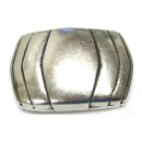 Koppel-Gürtelschnalle 35 mm, altsilber poliert