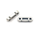 Schlaufzierteil 6 mm, versilbert