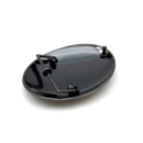 Koppel-Gürtelschnalle 50 mm, altnickel poliert