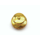 Oberteil Ø 15 mm / 3 mm, vergoldet