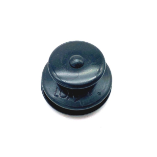 Oberteil Ø 15 mm / 4 mm, schwarz verchromt