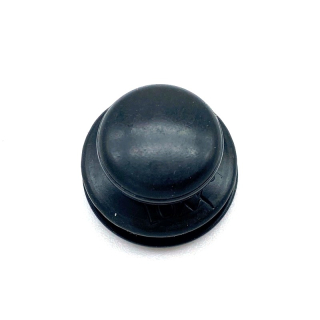 Oberteil Ø 15 mm / 4 mm, schwarz verchromt