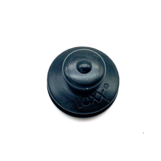 Oberteil Ø 11 mm / 3 mm, schwarz verchromt