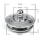 Unterteil Ø 20 mm / 3 mm, altkupfer