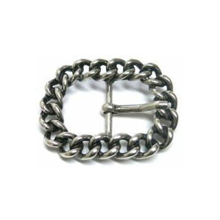 Doppelschnalle 30 mm, altsilber poliert