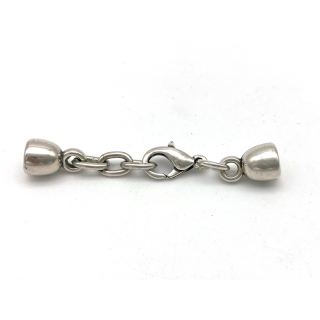 Hakenverschluss Ø 3 mm, versilbert