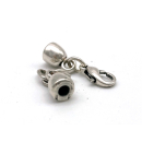 Hakenverschluss Ø 3 mm, versilbert