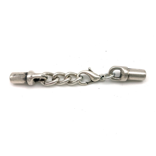 Hakenverschluss Ø 3 mm, versilbert