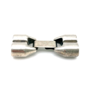Hakenverschluss Ø 2 x 5 mm, versilbert
