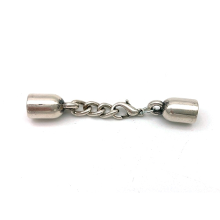 Hakenverschluss Ø 6,8 mm, versilbert