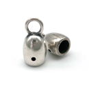 Hakenverschluss Ø 10 mm, versilbert