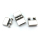 Hakenverschluss 13 x 2,8 mm, versilbert