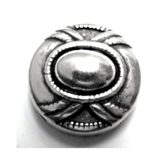 Schlaufzierteil "Indianisch" 13 mm, versilbert