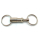 Hakenverschluss Ø 22 mm, Messing vernickelt