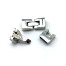 Hakenverschluss 10 x 4 mm, Edelstahl