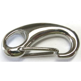 Hakenverschluss 6,4 x 4,5 mm, Edelstahl