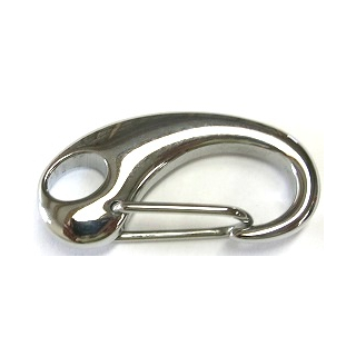 Hakenverschluss 6,8 x 5 mm, Edelstahl