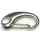 Hakenverschluss 6,8 x 5 mm, Edelstahl