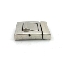 Steckverschluss 19,8 x 2,9 mm, versilbert