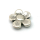 Schlaufzierteil "Prilblume" 13 mm, versilbert