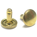 Nietstift geschlossen 9,7 mm, Messing - 500 Stück