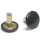 Nietstift geschlossen 9,8 mm, Eisen bronziert - 500 Stück