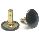 Nietstift geschlossen 12,6 mm, Eisen bronziert - 100...