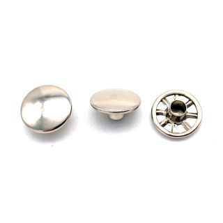 Hohlnietkappe Ø 11 mm, Eisen vernickelt - 500 Stück