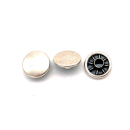 Hohlnietkappe Ø 11 mm, Eisen altsilber poliert -...