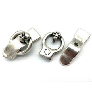 Magnetverschluss 10 mm, versilbert