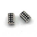 Schlaufzierteil 6 mm, versilbert