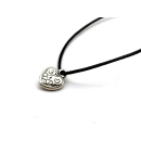 Anhänger "Herz" 1,7 mm, versilbert