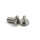 Buchschraube 10 mm, Eisen vernickelt