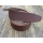 Wasserbüffel-Gürtellederstreifen Dunkelbraun Full Grain, 40 mm