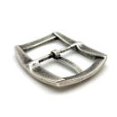 Doppelschnalle 40 mm, altsilber poliert