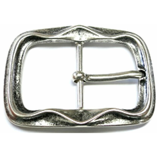 Doppelschnalle 40 mm, altsilber poliert