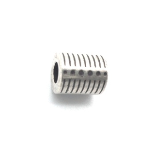 Schlaufzierteil "Becher" Ø 6,2 mm, versilbert