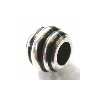Schlaufzierteil Ø 5 mm, versilbert