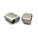 Magnetverschluss 21 mm, Edelstahl satiniert