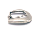 Halbschnalle 30 mm, altsilber poliert