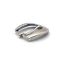 Halbschnalle 30 mm, altsilber poliert
