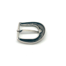 Halbschnalle 30 mm, altsilber poliert